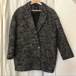 GUC H&M cocoon coat US 4/EU 34